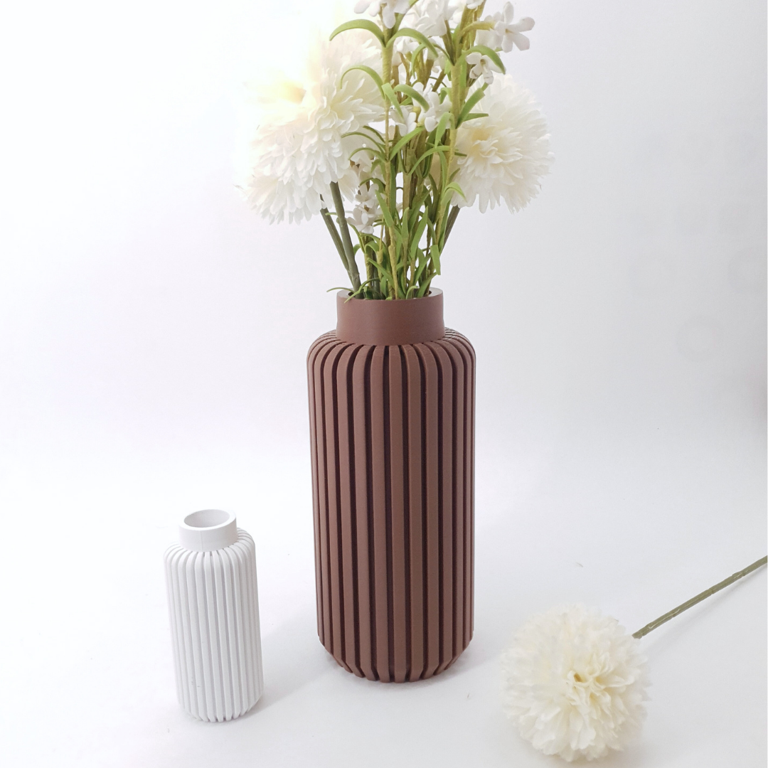 Grand vase design effet sculptural decoration salon Vasotopia
