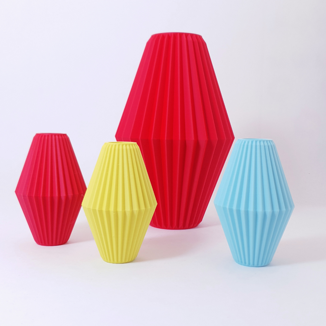 Vase jaune citron design Vasotopia decoration vitaminee